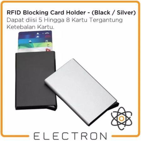 RFID Blocking Card Holder Dompet Kartu Kredit Smart Wallet Credit Lock