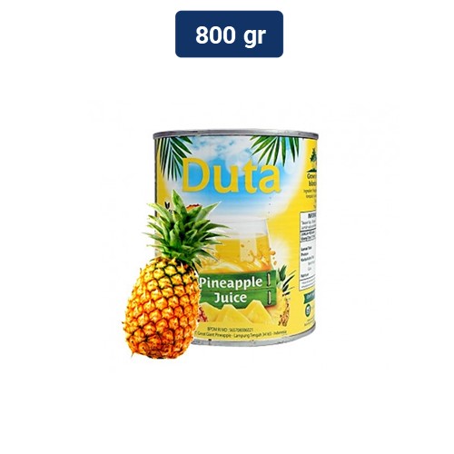 Jual Duta Pineapple Juice Minuman Jus Nanas 800 Gr Shopee Indonesia 