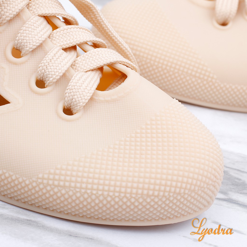 Yodra / lyodra Clare Flat Jelly Shoes Import LDR903 Real Pict