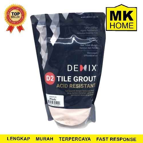 DEMIX D2 1 kg Tile Grout Acid Repellent Pink
