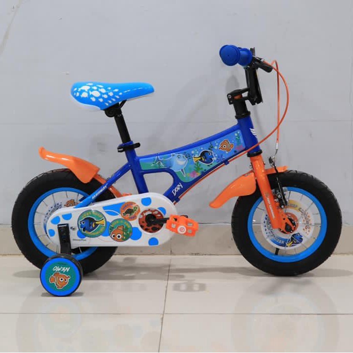 Bmx 12 element cars 1.0 nemo 1.0 spiderman 4.0 sepeda anak lightning McQueen finding dory marvel cinematic universe disney pixar