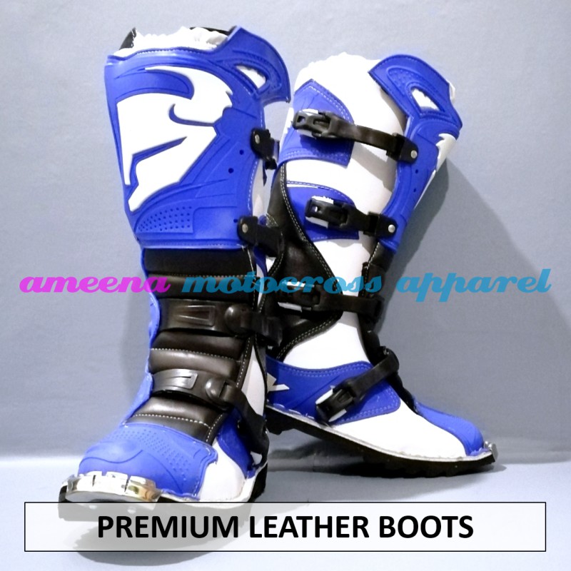 Sepatu Thor Premium Leather - Sepatu Trail - Sepatu Motocross - Sepatu MX - Sepatu Enduro - 006