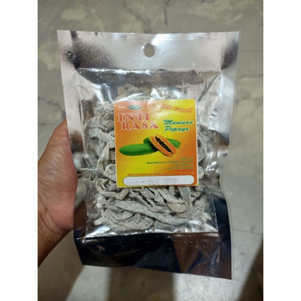 

Manisan Pepaya Kering Inti Rasa / Manisan Buah Pepaya / Sweet Fruit