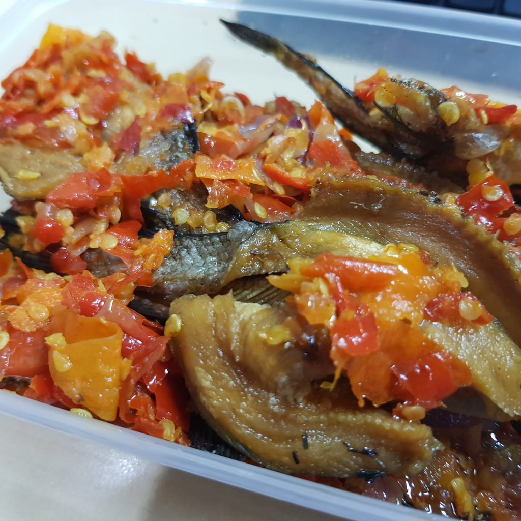 

Ikan Gabus Asin Balado