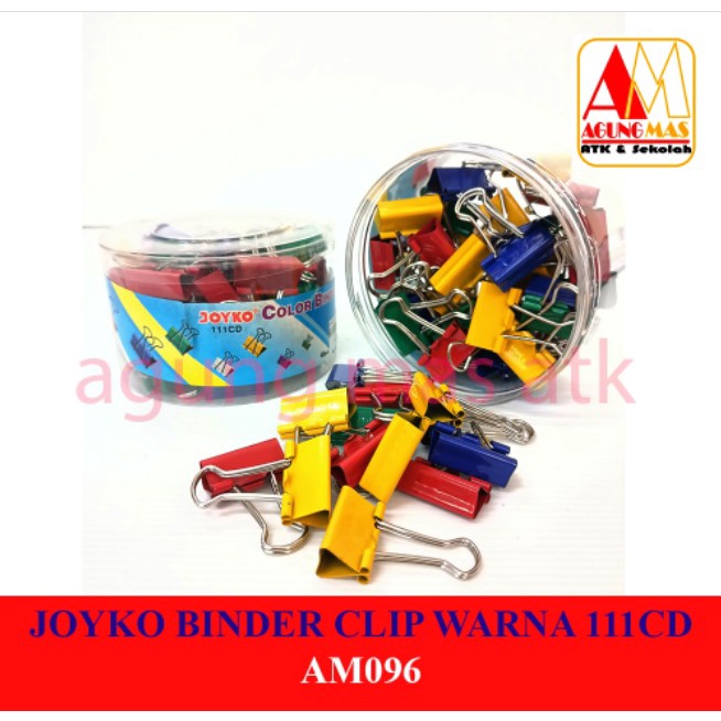 

JOYKO BINDER CLIP WARNA 111 CD