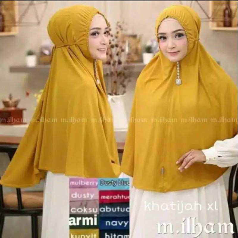 bergo Selly Kerut Jumbo.