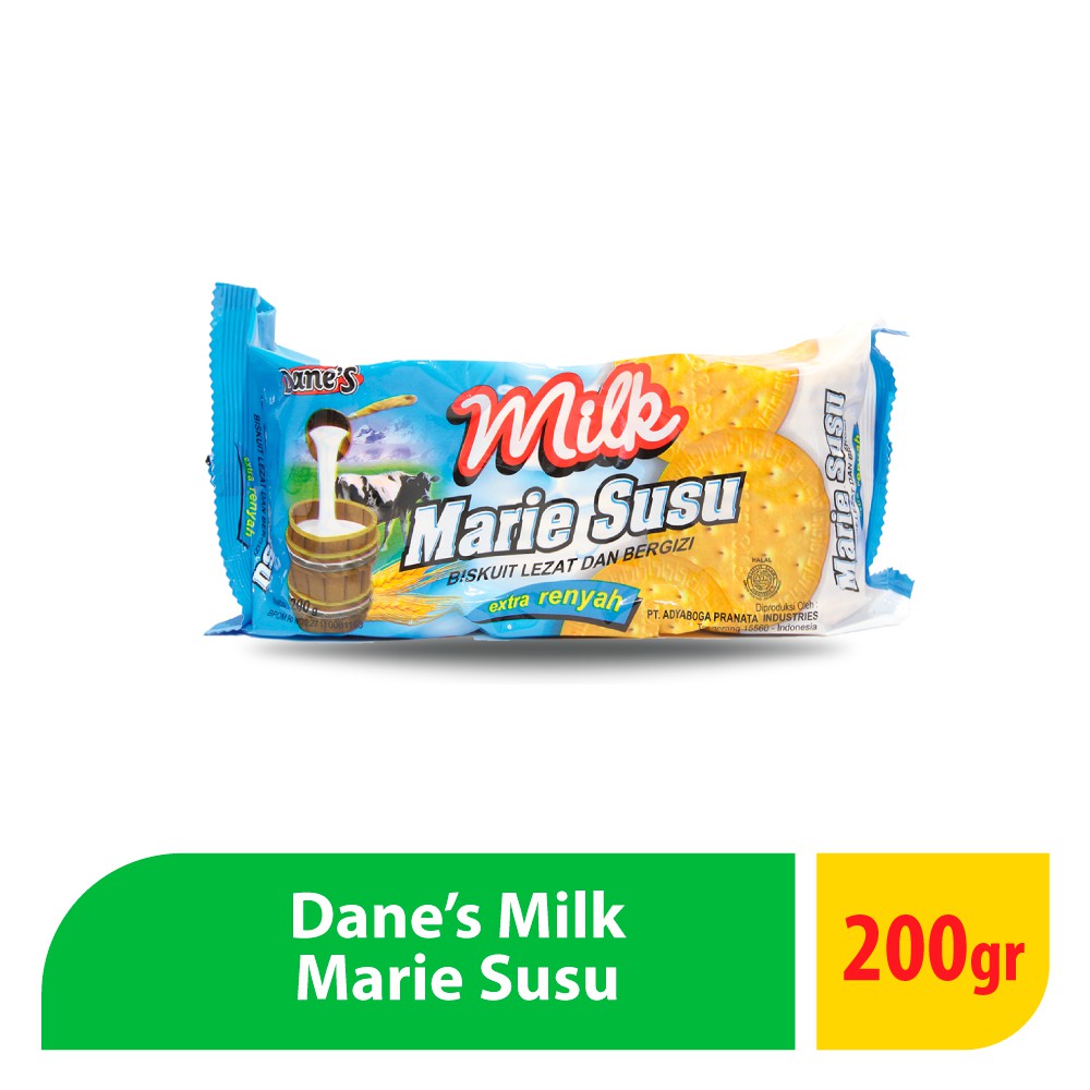 

Danes Milk Biskuit Marie Susu 200 gr