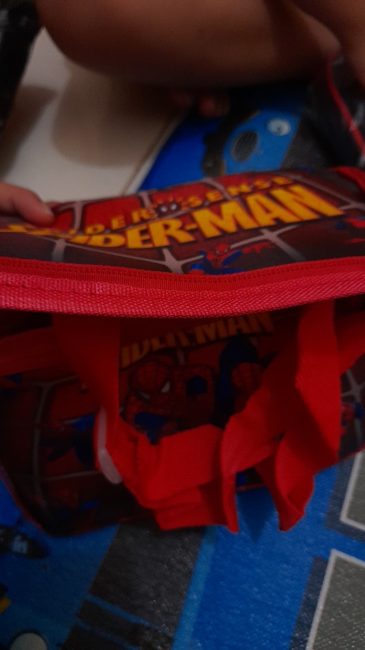 Tas Lunchbox Lunchbag Selempang Bekal Makan Anak Anak Aluminium Foil