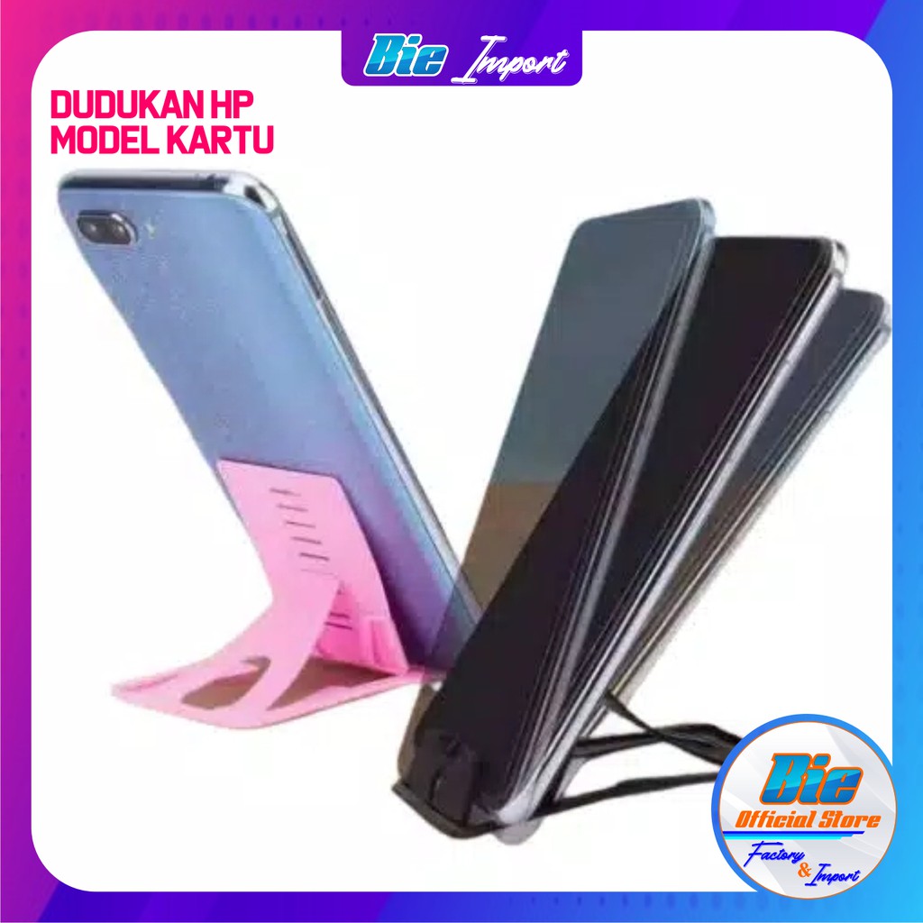 Stand Holder HP Portable Praktis Impor / Dudukan HP Portable Import