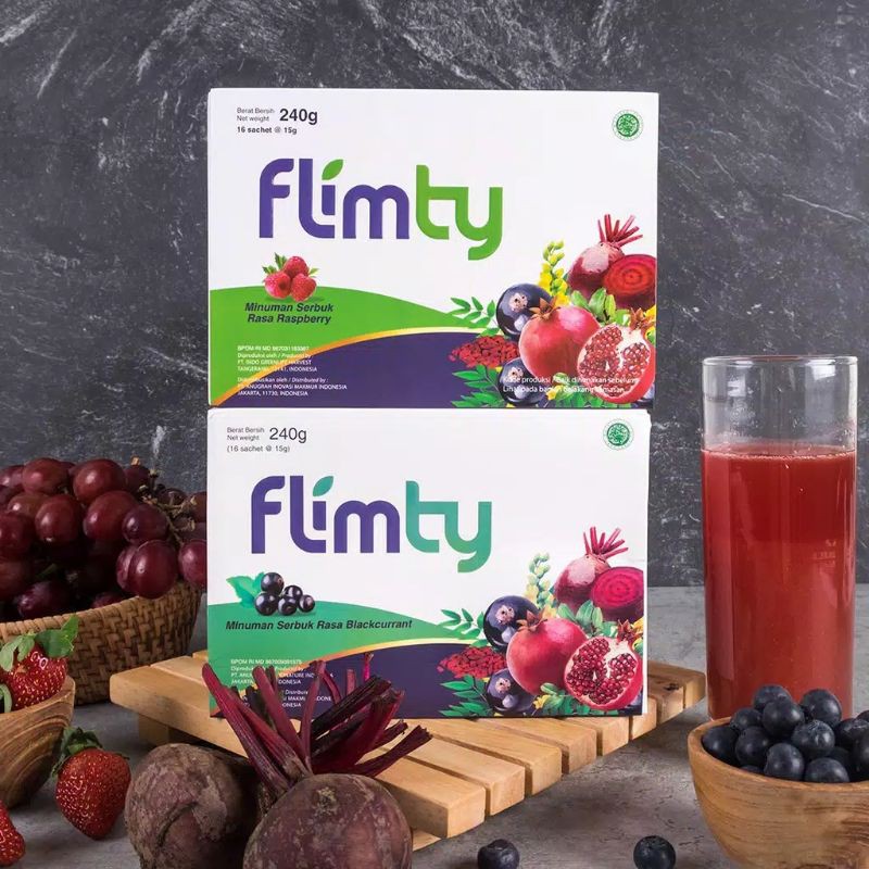 Flimty Fiber Original Pelangsing Alami Halal MUI dan BPOM Bisa Untuk Diet &amp; Detox