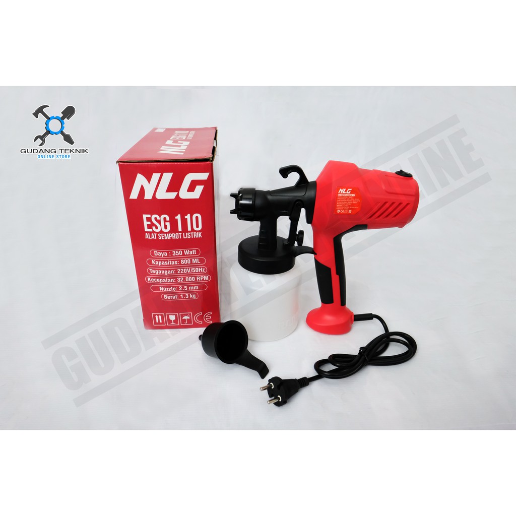 Electric Spraygun NLG ESG 110 / Alat Semprot Cat Elektrik NLG ESG110