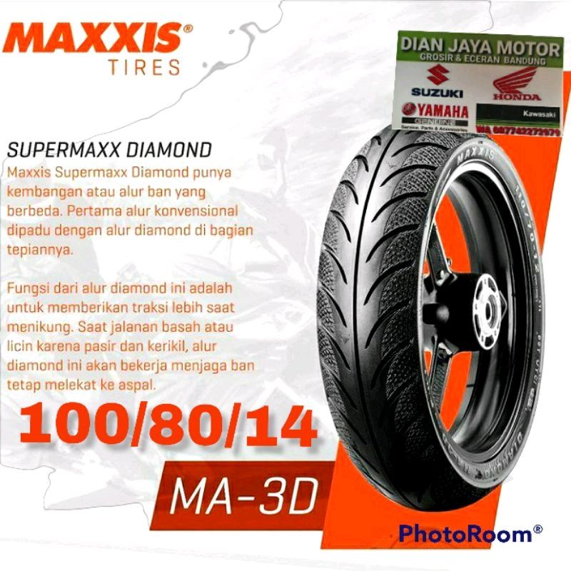 Jual Ban Luar Maxxis Diamond Tl Tubles Maxis Dian Jaya Motor