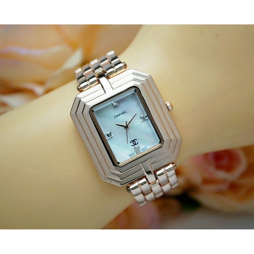 Jam Tangan Wanita Chanel Tali Rantai