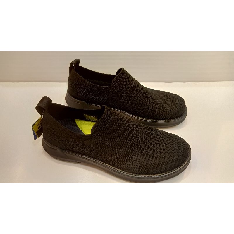 SKECHERS MENS USA DOVENO - BLACK