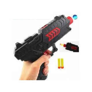  mainan  anak tembak tembakan TEMBAK 2 IN 1 soft bullet gun 