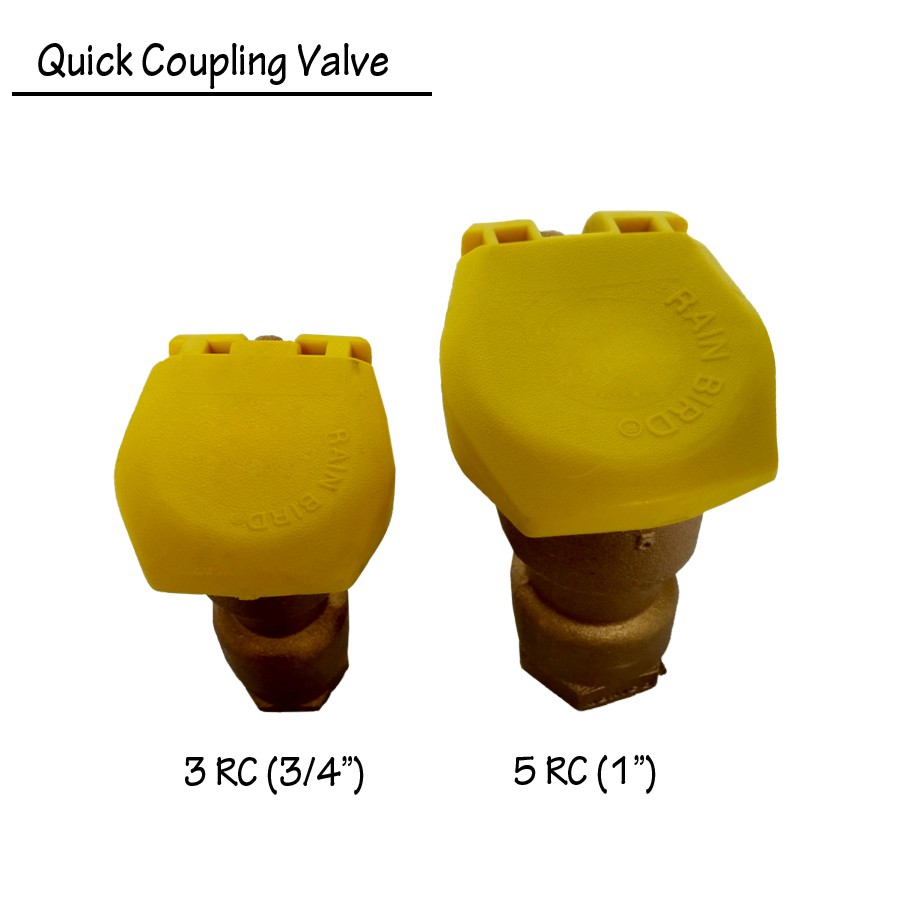 Perlengkapan Irigasi Quick Coupling Valve 5RC 1 Dim Rainbird