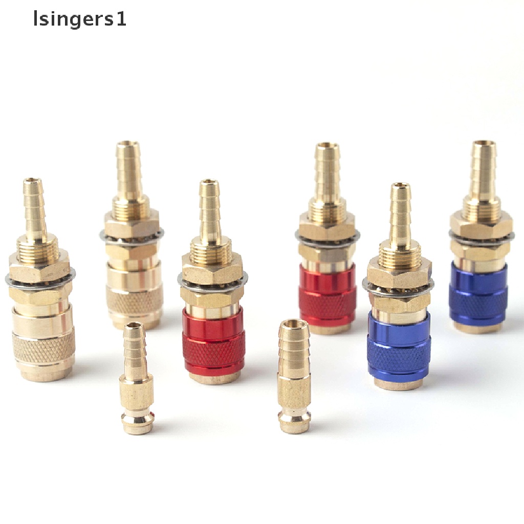 (lsingers1) Adapter Konektor Gas Water Coolinged Untuk Stang Las TIG / MIG M6 / M8