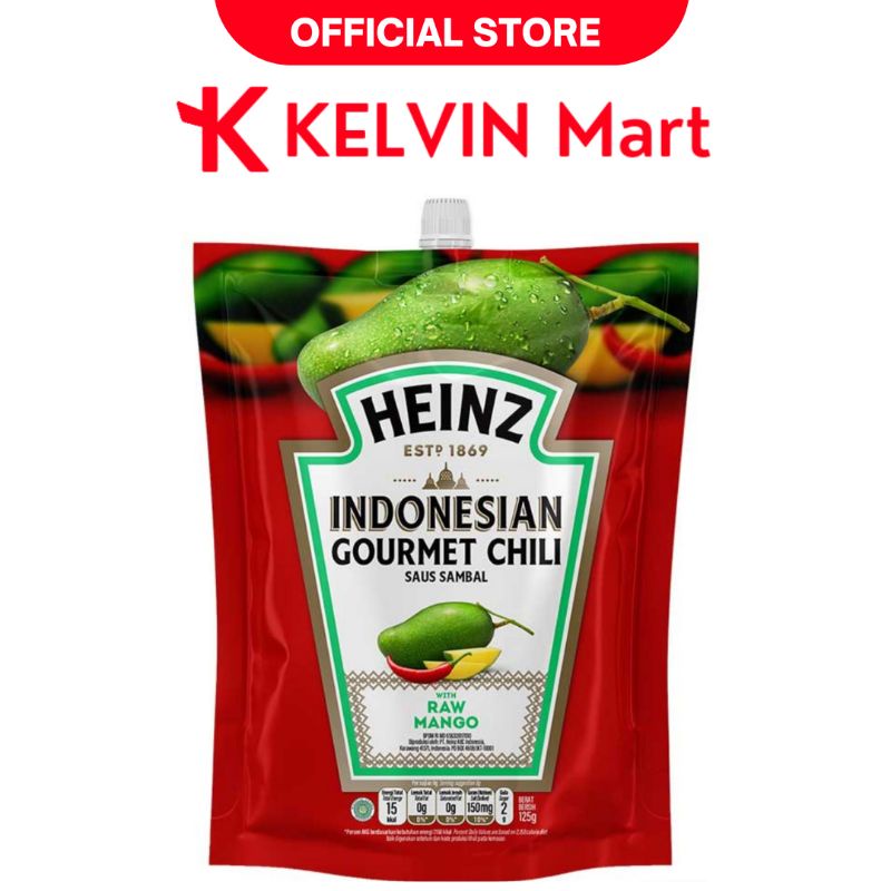 

Heinz Indonesian Gourmet Chili pck 125g | KELVIN Mart