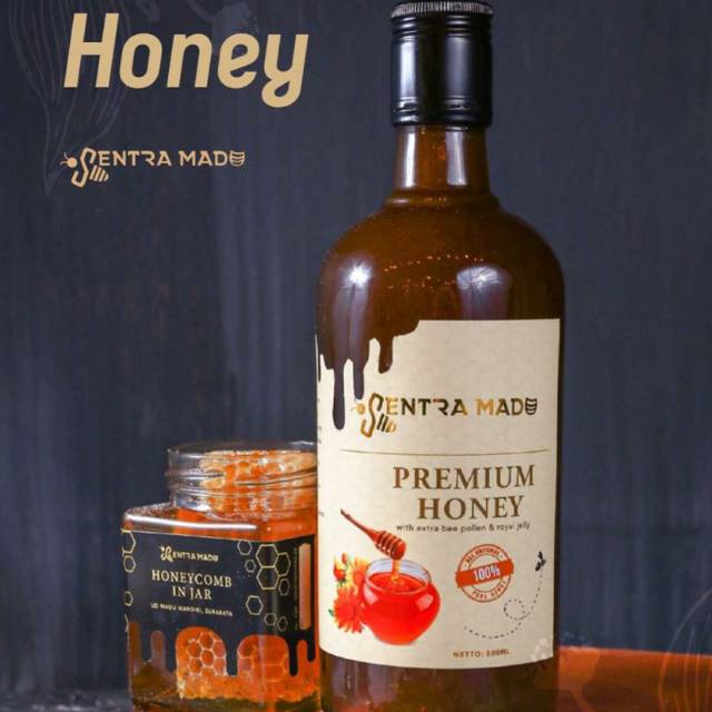 

SENTRA MADU, madu murni PREMIUM 500ml