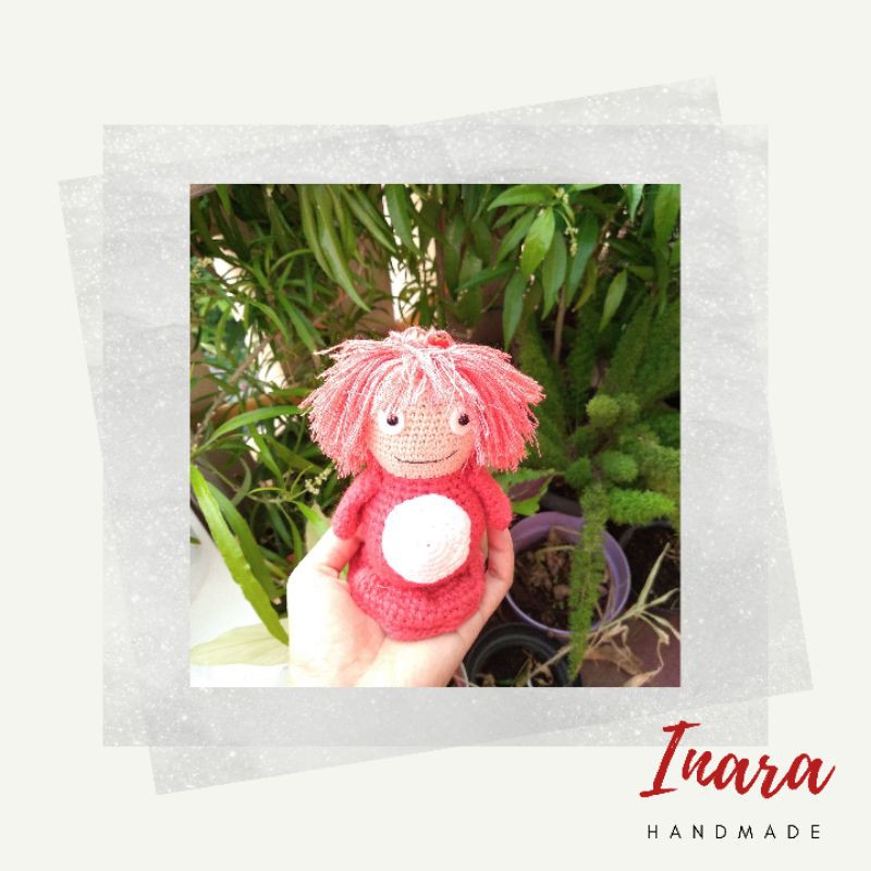 Inara Handmade Ponyo Crochet Doll