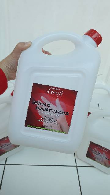 ASROFI Hand sanitizer cair / liquid 5 liter