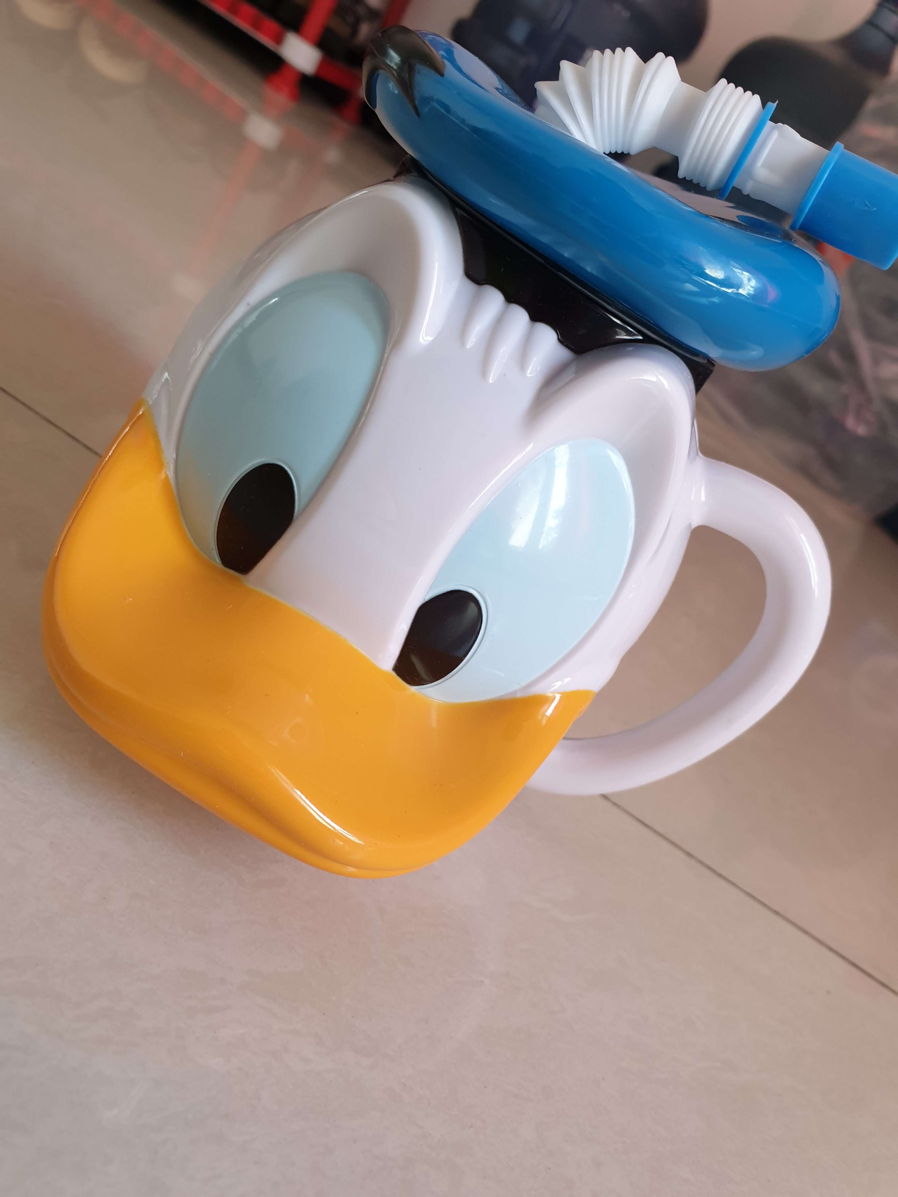 Gelas Karakter Donald Duck / Daisy Duck / Cangkir / Mug / Souvenir Ulang Tahun / Donal Bebek / Desi