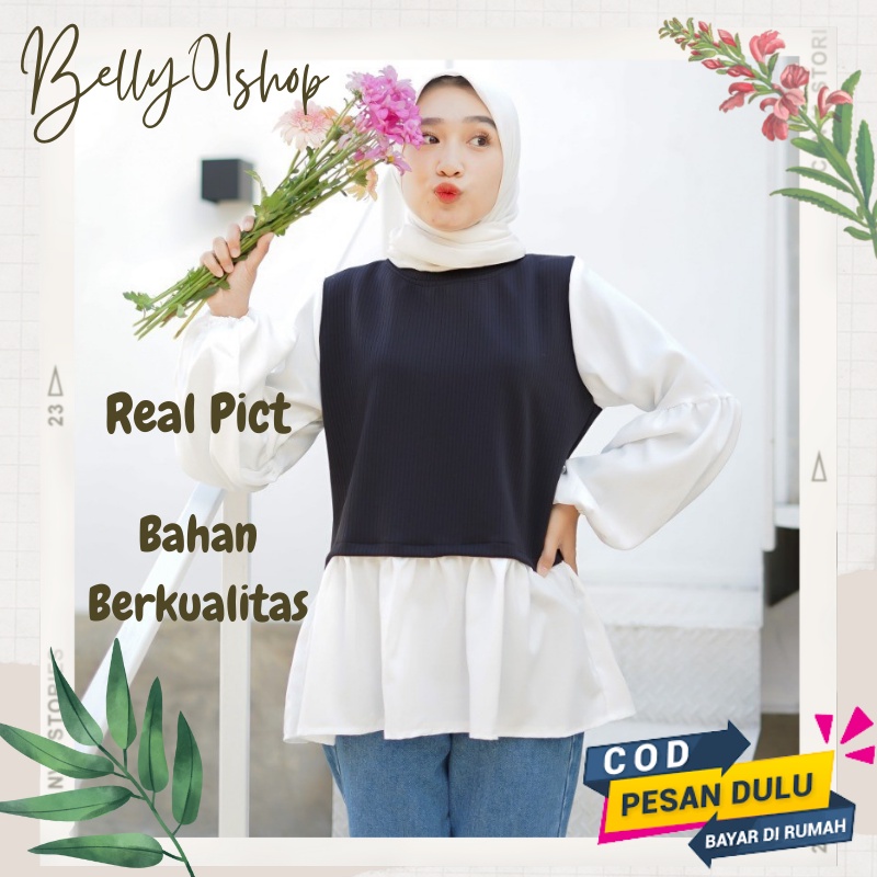 MANDA ONE SET / SETELAN RAYON DAILY ONE SET BAJU SETELAN WANITA KEKINIAN P7I3 Kekinian Promo AtasanW
