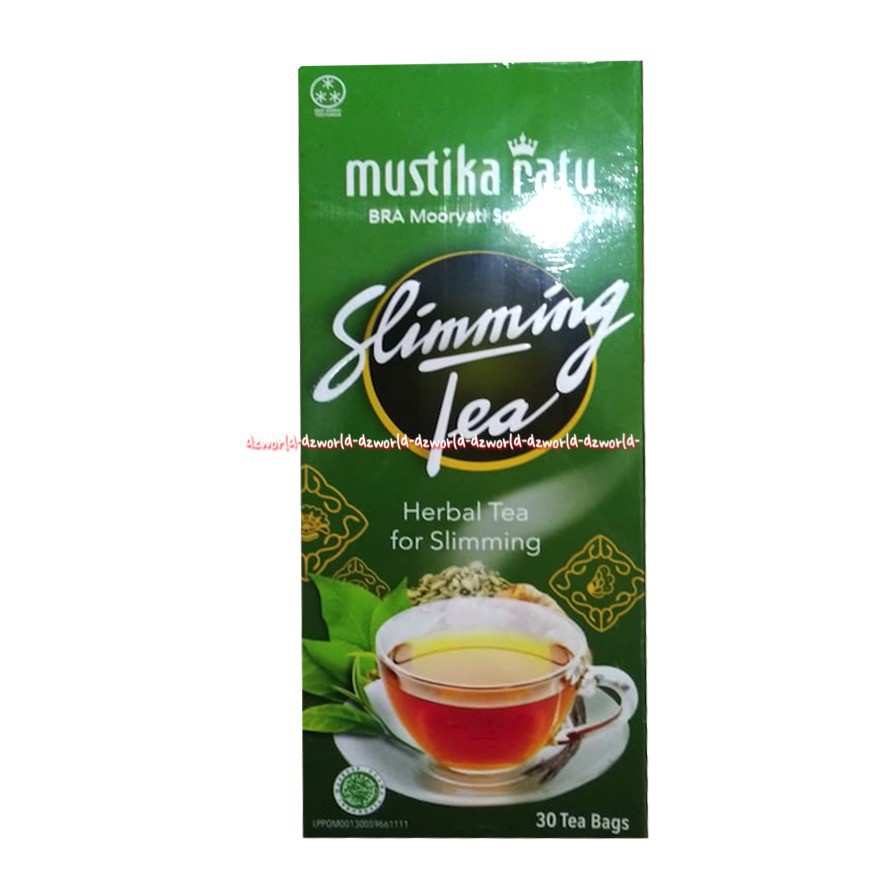 Mustika Ratu Slimming Tea 30 Bag Teh Pelangsing Jamu Celup Pelangsing