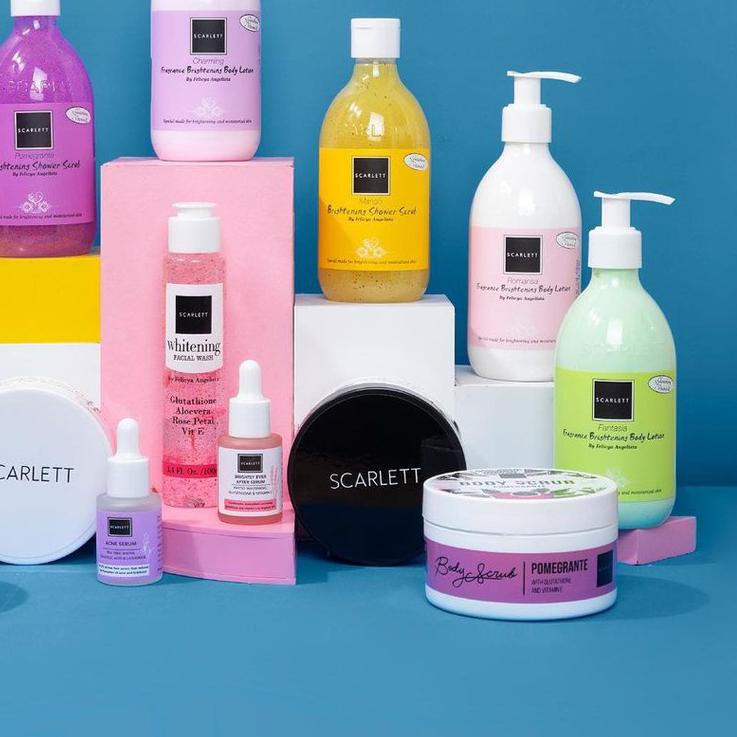 ➦ POKY - SCARLETT WHITENING Series Paket Lengkap Scarlet 1 ☪