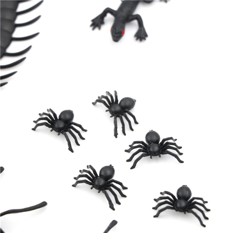 【Theredsunrisesiwy.id】44pcs Mixed Insect Reptile Scorpion Mouse Model Kids Bag gift Novelty Animal Toy