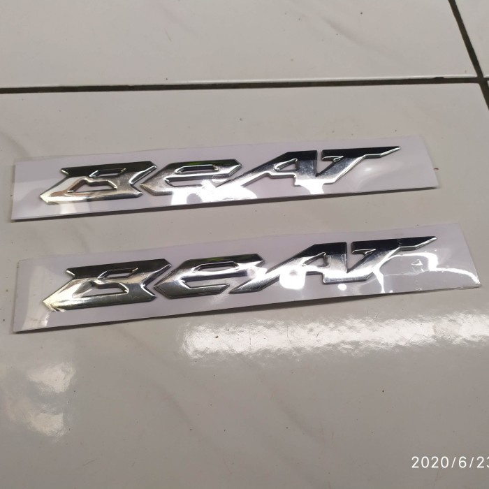 emblem beat timbul ori honda
