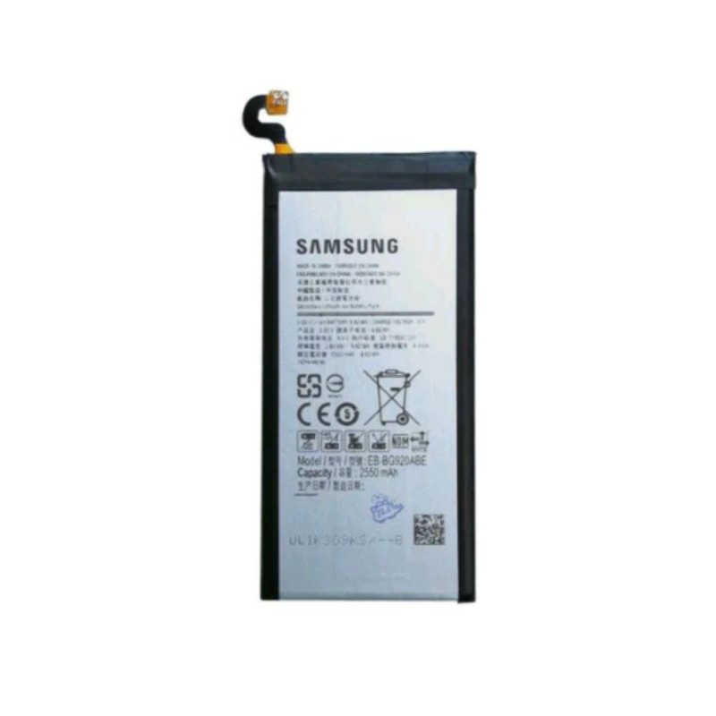 Batu Baterai Samsung Galaxy S6 flat G920 Battery Batteray batre batrai Btr Original