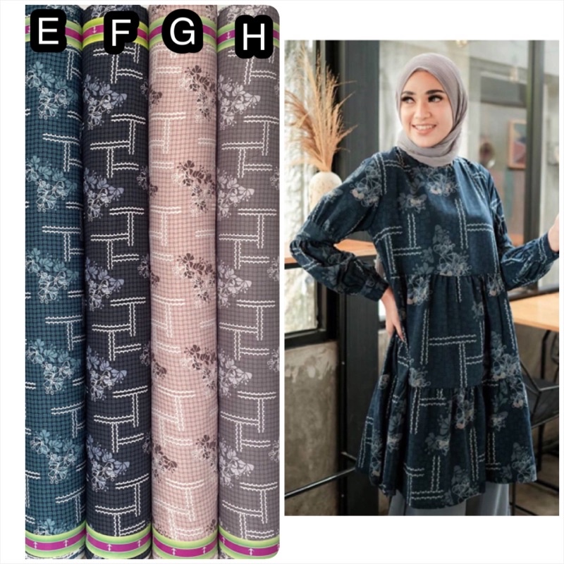 Bahan Kain Maxmara Lux/Luxury Motif hayati terbaru/Terbaru