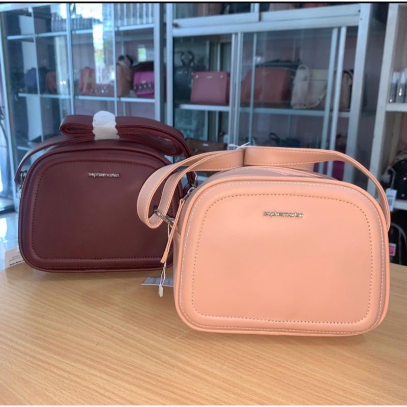 MARLOUE MAROON BAG.TAS SELEMPANG WANITA SOPHIE MARTIN  PROMO ORIGINAL TAS WANITA SOPHIE PARIS