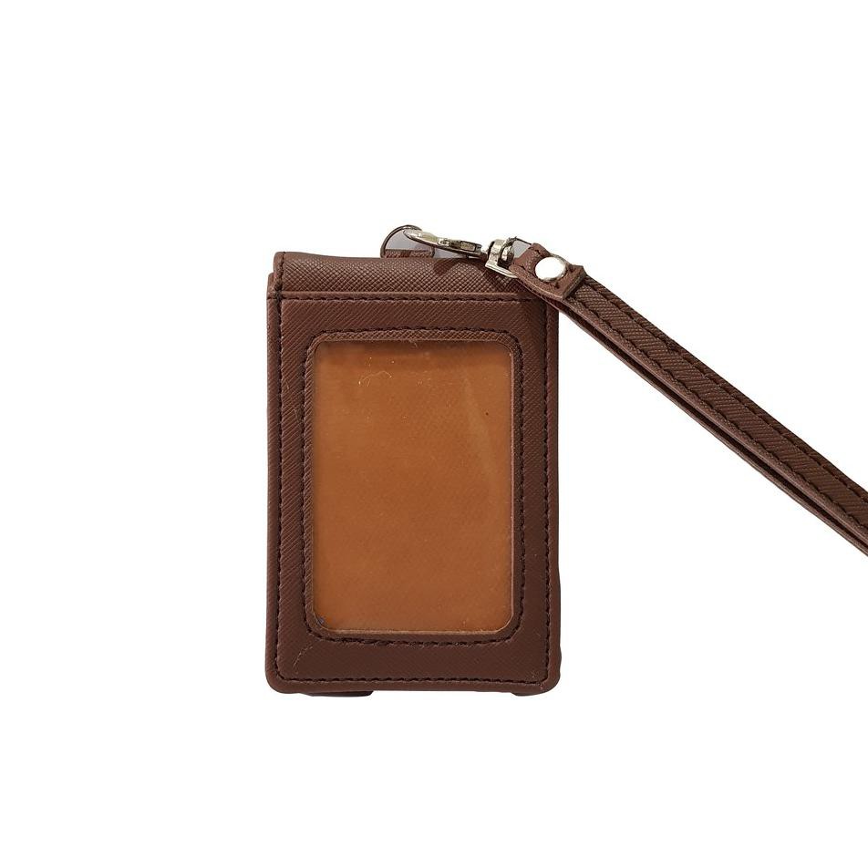 

Ready LV7 Lanyard Kulit Magnet ID Card Holder Magnet Name Tag Kulit Berkualitas PU Leather ID Card 4