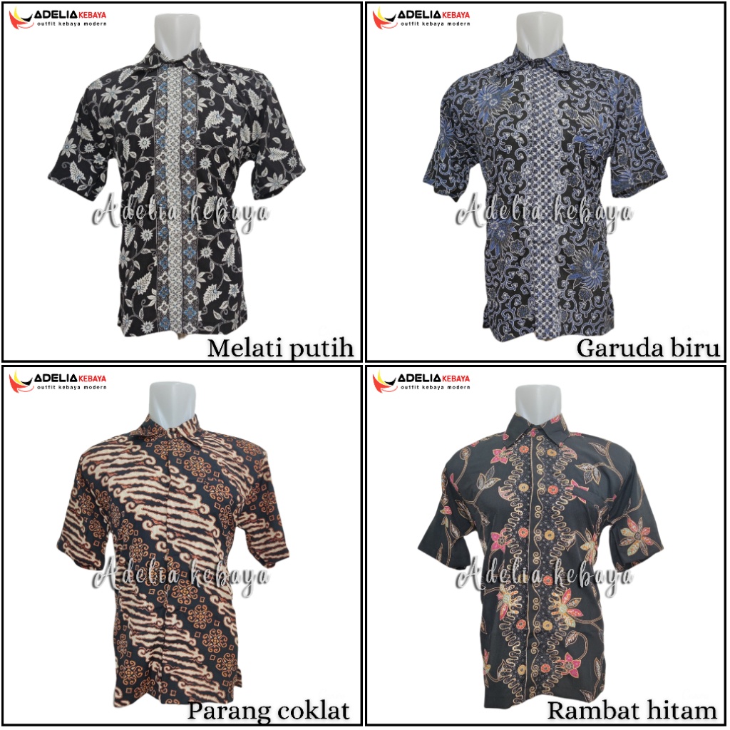 NEW - KEMEJA BATIK MODERN - KEMEJA COUPLE - set batik pesta - kemeja kekinian -baju pria batik