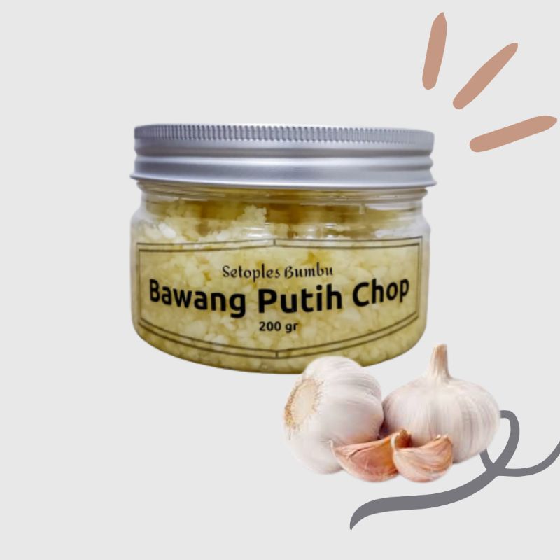 

SetoplesBumbu - Bawang Putih Chop/Bawang Putih Cacah/Bawang Putih Cincang