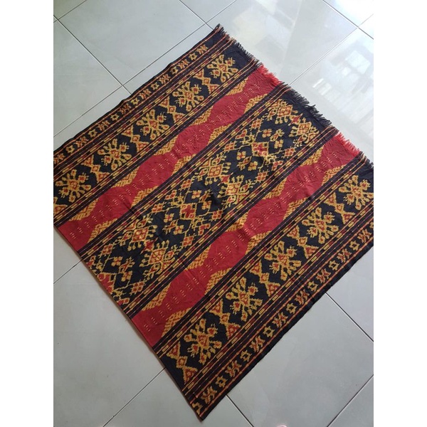 Kain Blanket Sumba Tenun Sumba Tenun NTT Warna Alam (Sintetis)