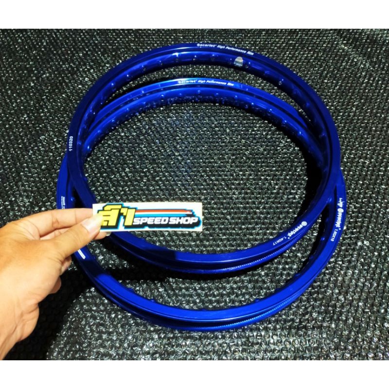 pelek lingkaran ring 17 18 lebar 140 160 secarlet