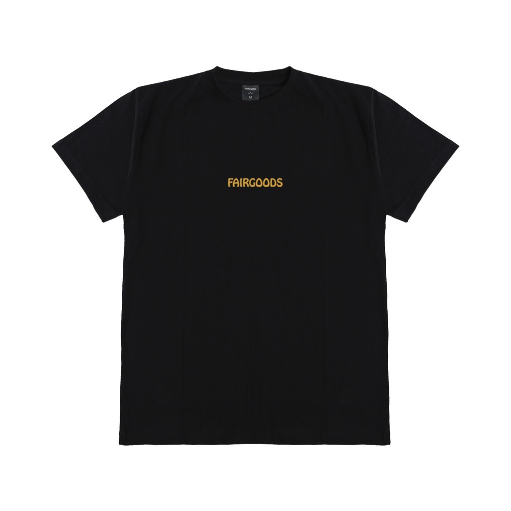 Fairgoods Kaos - Logo Yellow