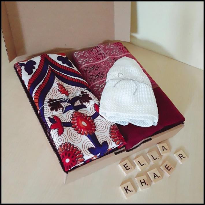 

Kado Hadiah Sunatan/Hampers Khitanan/Sarung Dewasa Sajadah Peci Rajut