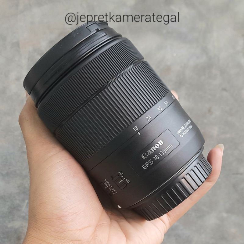 LENSA CANON 18-135MM IS NANO USM LIKE NEW