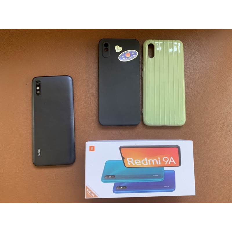 hp redmi 9a ram 2/32 (second)+free 2 case