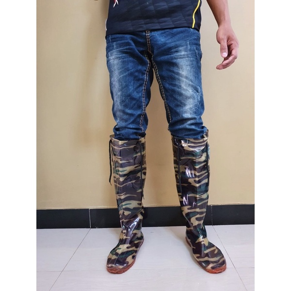 SEPATU BOOTS SAWAH 80cm  terlaris termurah SEPATU BOOT SAWAH