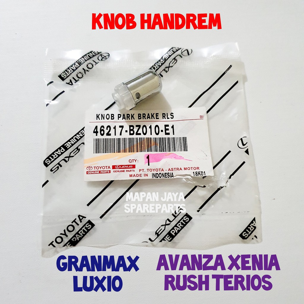 KNOB TOMBOL HANDREM KNOP HANREM AVANZA XENIA RUSH GRANMAX ORIGINAL ORI