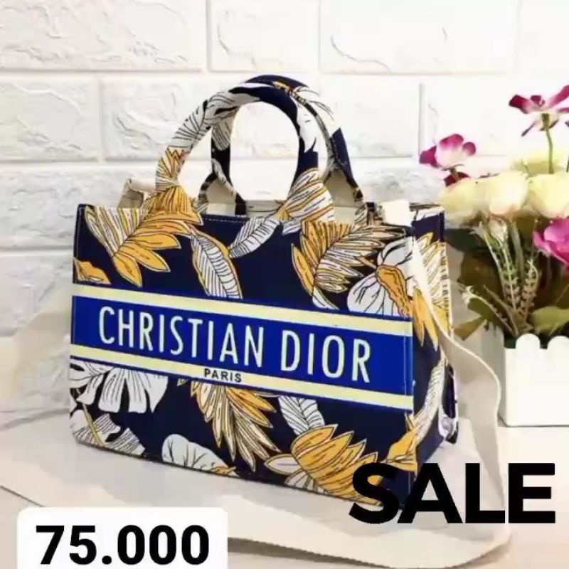 tas kanvas Cristian dior SALE