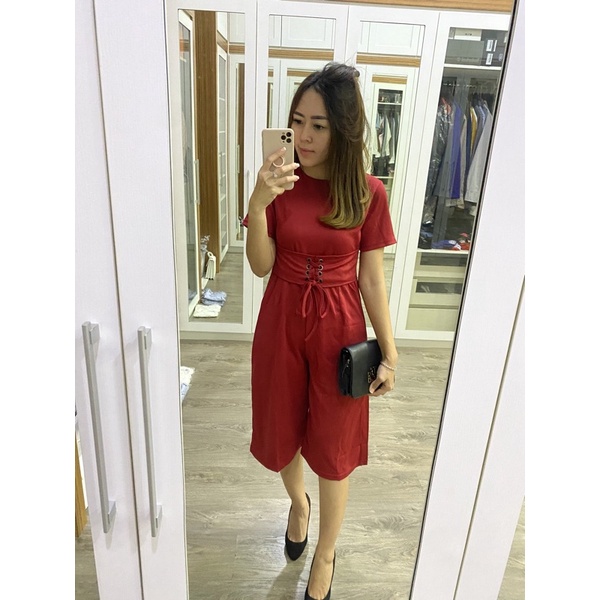 Jumpsuit Merah