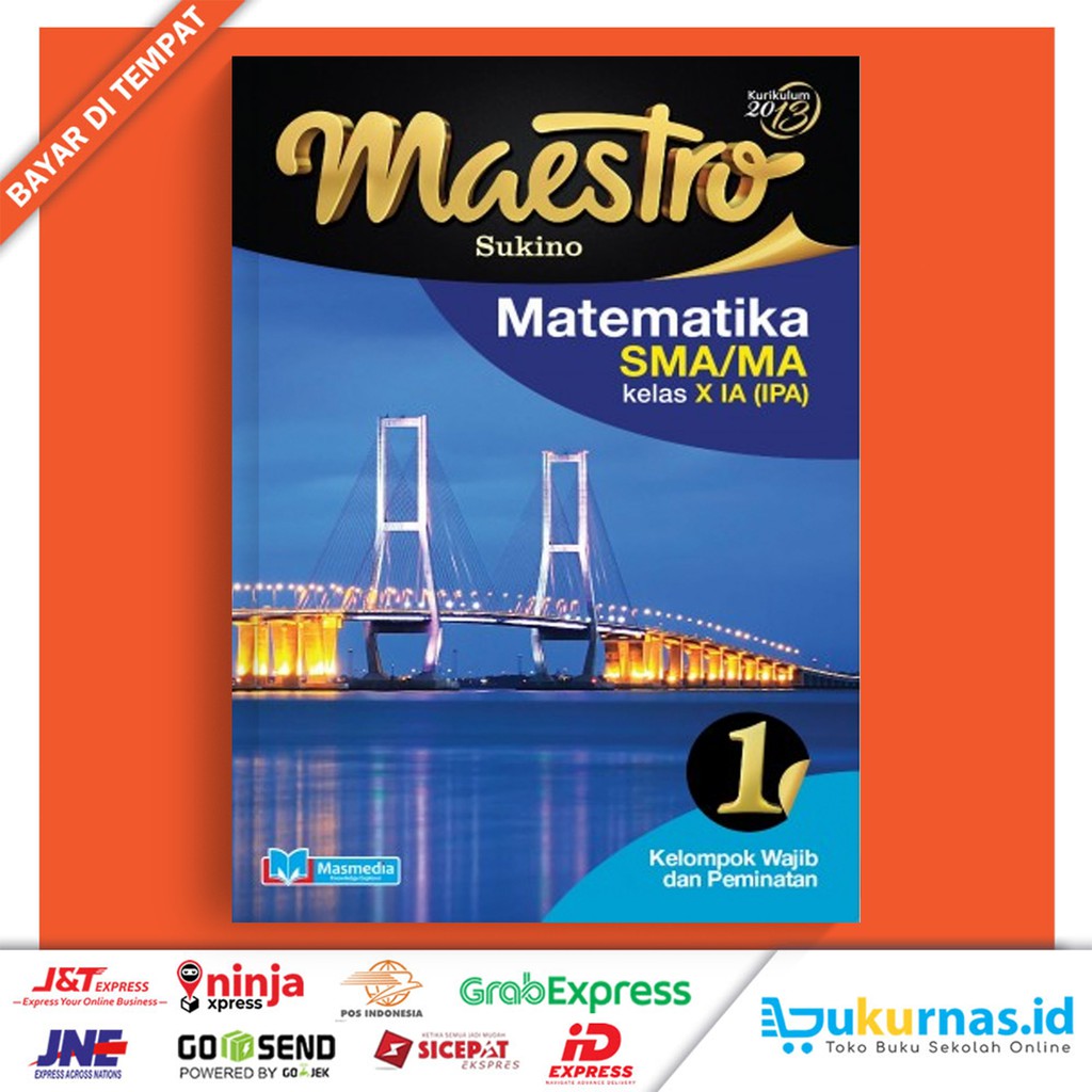 Jual Buku Maestro Matematika Sma Ma Kelas 10 Peminatan Ilmu Alam Ipa Masmedia Indonesia Shopee Indonesia