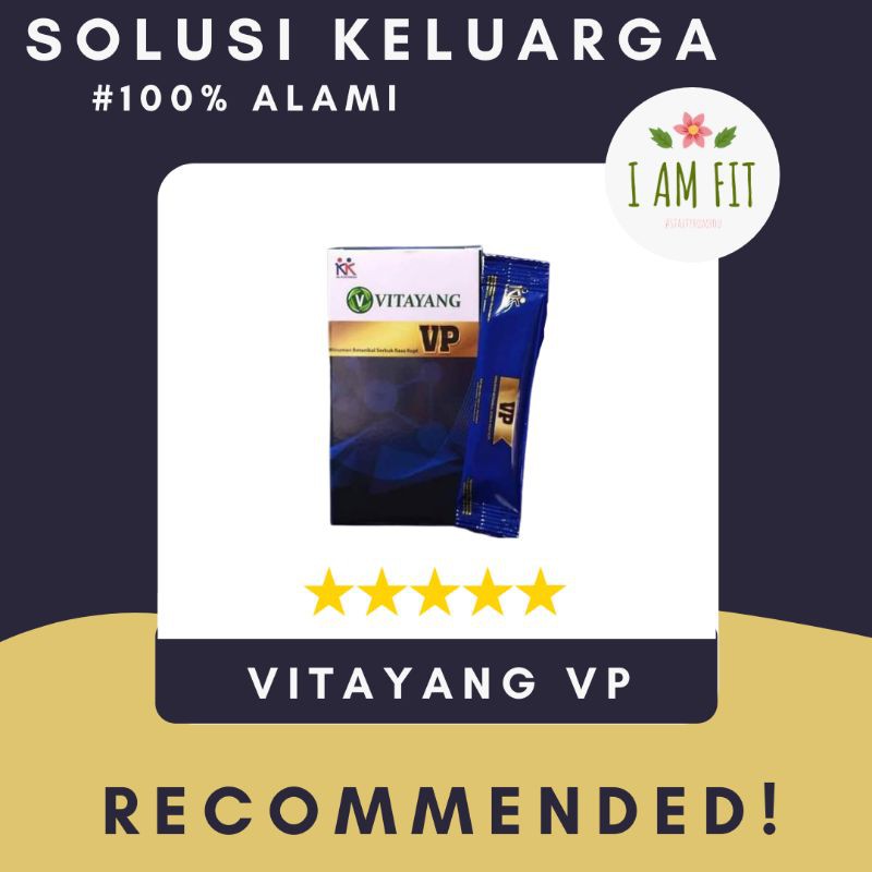 Vitayang VP Suplemen pria alami | KK Indonesia | 100% Ori