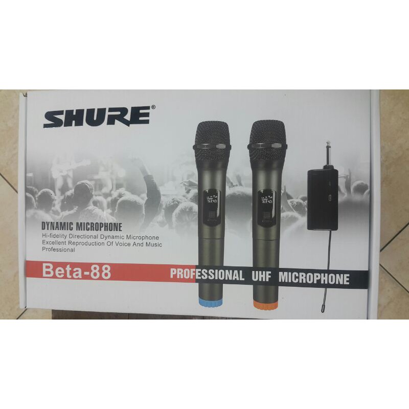 MIC  WERLESS  SHURE BETA  88
